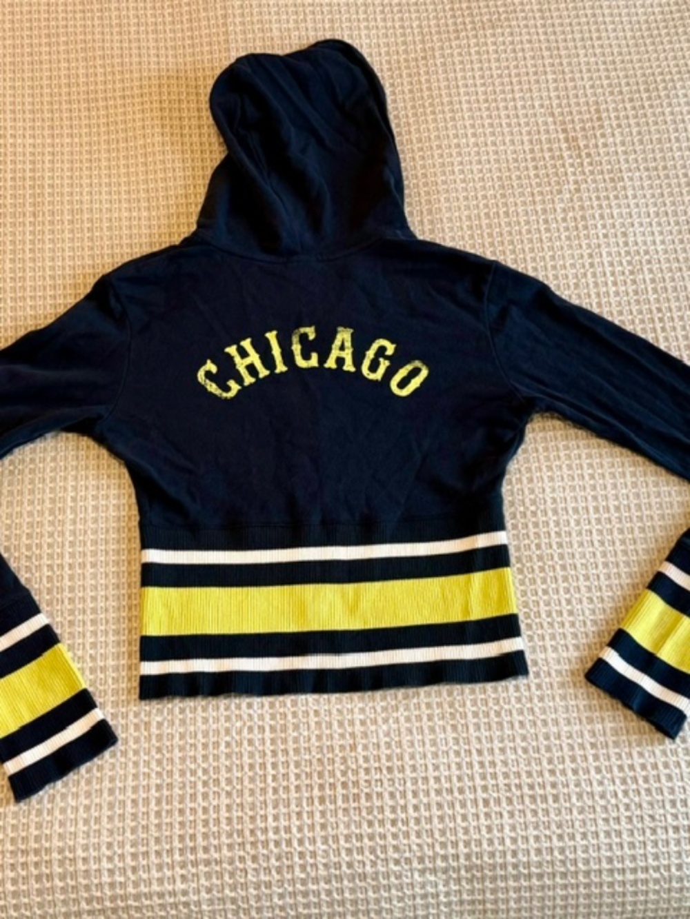 Nike Womens Hoodie, Full Front Zip,  "Chicago" Size M